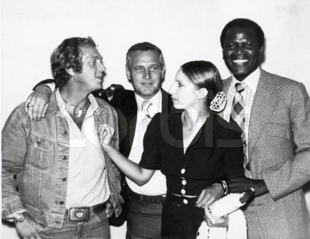 paul newman sidney  poitier    barbara streisand