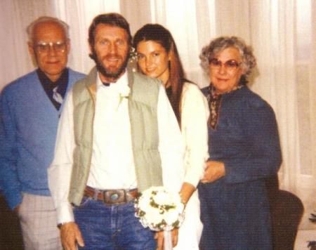 le jour du mariage avec barbara