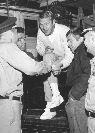 photo du tournage la grande évasion